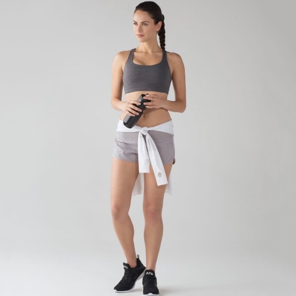 Lululemon Speed Short (2.5" Inseam),‎ Dark Chrome - Picture 2 of 6